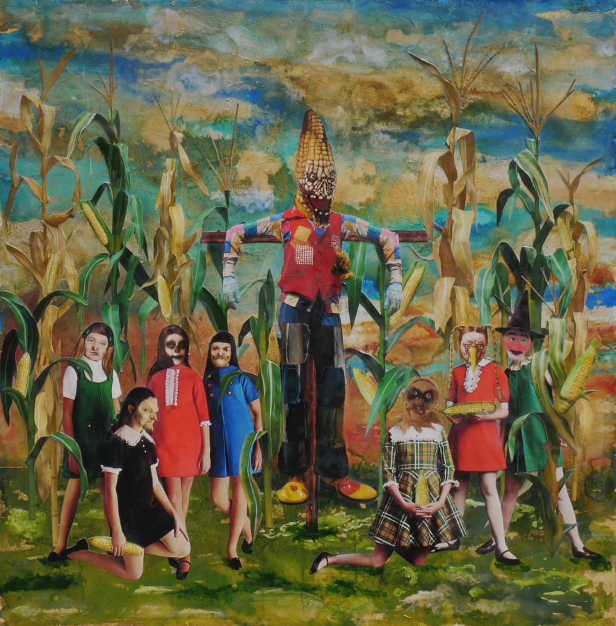Artwork: Marnie Weber, The Corn Ritual, 2019