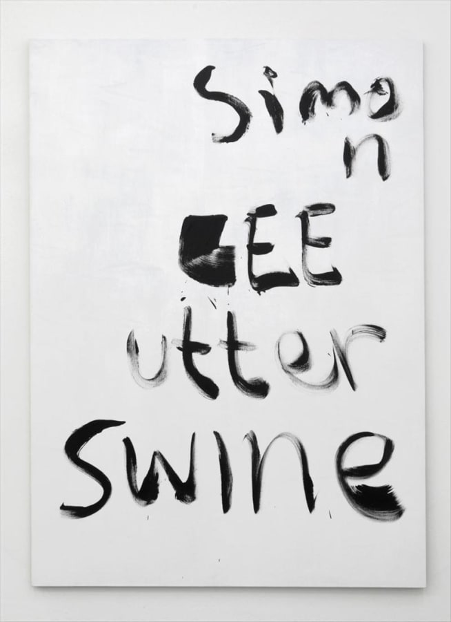 Artwork: Merlin Carpenter, The Opening: Intrinsic Value: 6, 2009