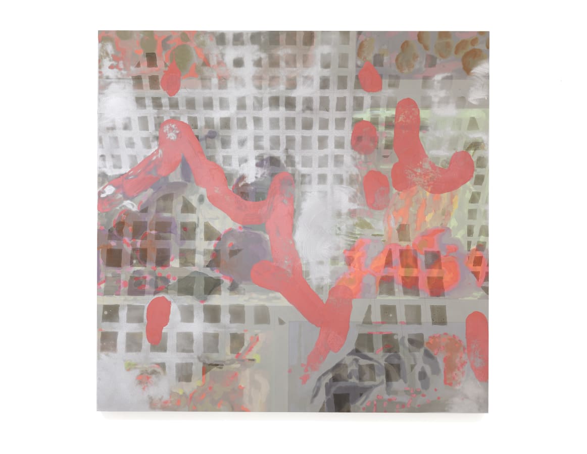 Artwork: Toby Ziegler, Yellow wallpaper , 2017