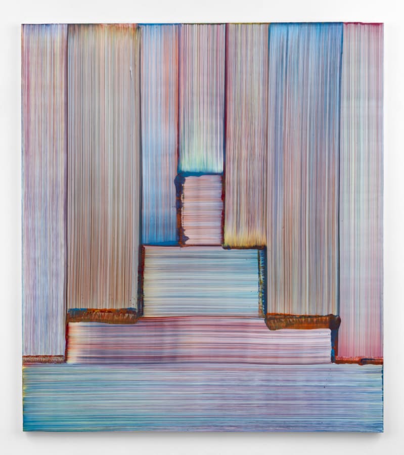 Artwork: Bernard Frize, Der, 2018