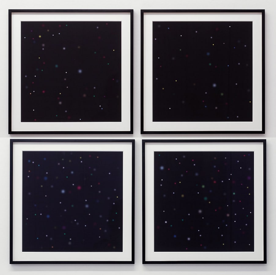 Artwork: Angela Bulloch, Night Sky Prints: Sirius4, 2008