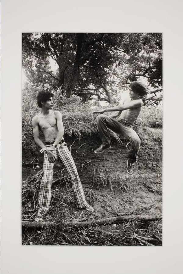 Artwork: Larry Clark, Playing Kung Fu in the Park (TL67), 1975