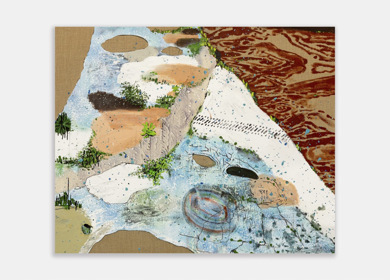 Artwork: William Mackinnon, Walking with Lucky up and down our secret beach camino, 2020-21