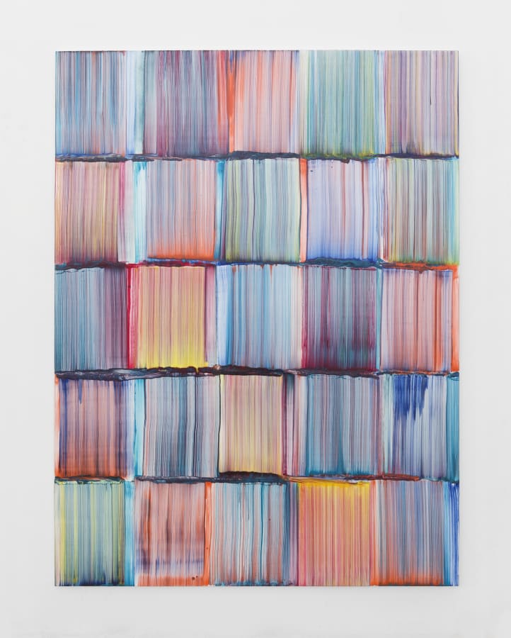 Artwork: Bernard Frize, Massé, 2018