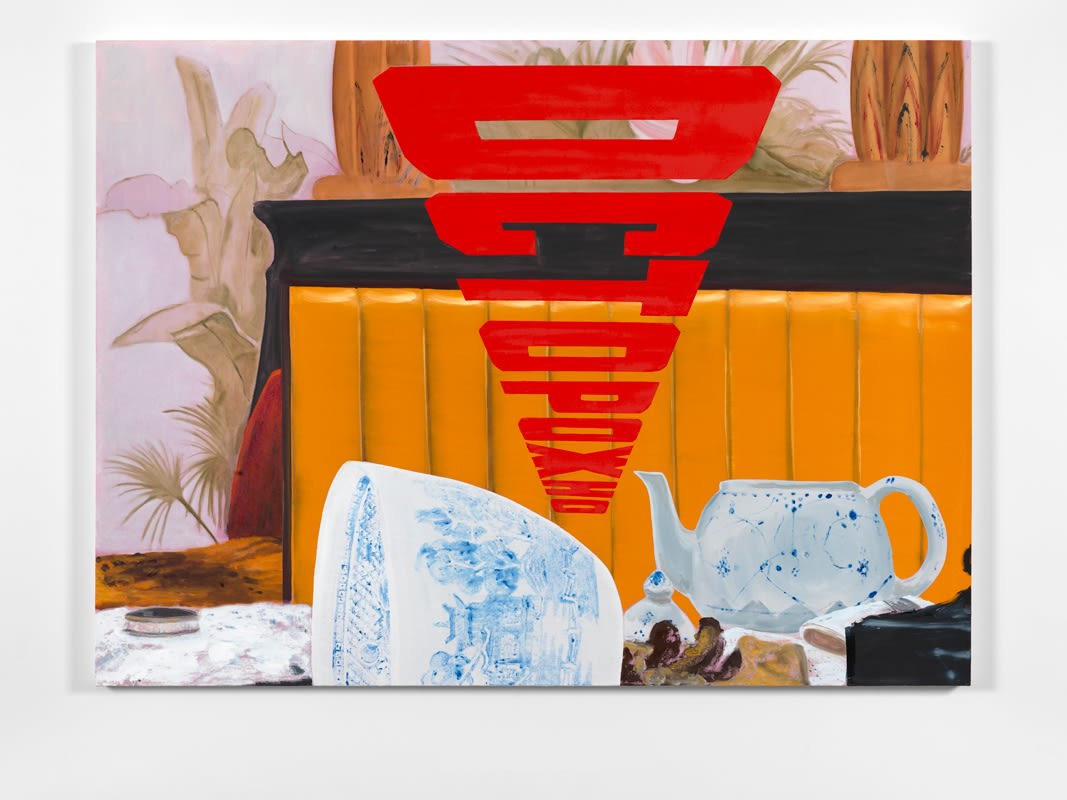 Artwork: Dexter Dalwood, Beware, 2015