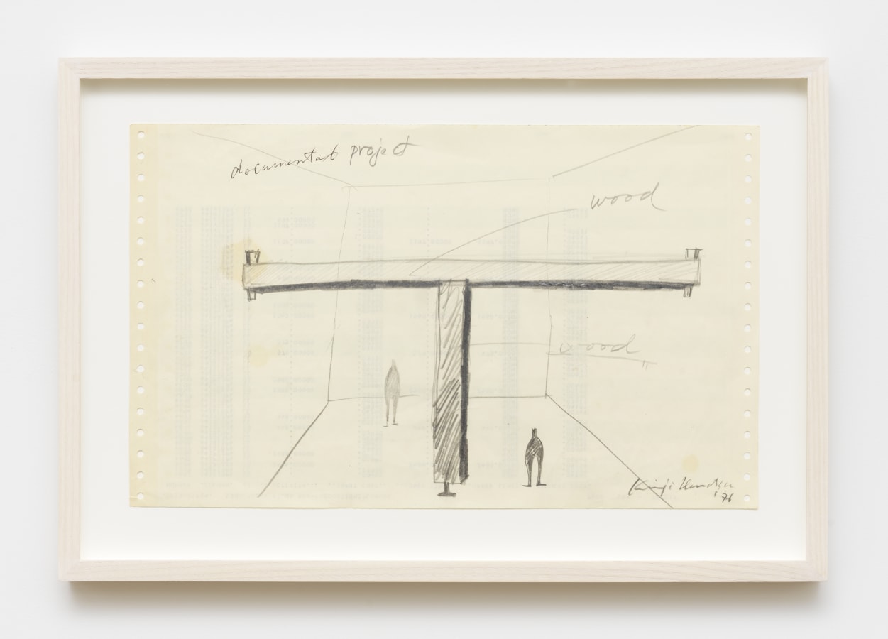 Artwork: Keiji Uematsu, Project Drawing, 1976