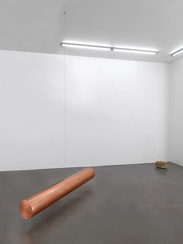 Artwork: Keiji Uematsu, Floating form - Invisible axis, 2015