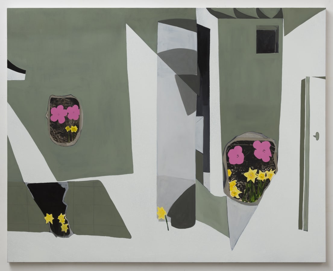Artwork: Dexter Dalwood, A & E, 2013