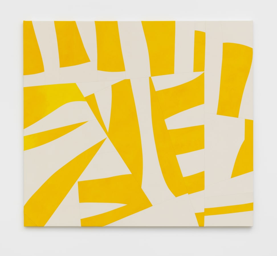 Artwork: Sarah Crowner, Sliced Trousers, 2017