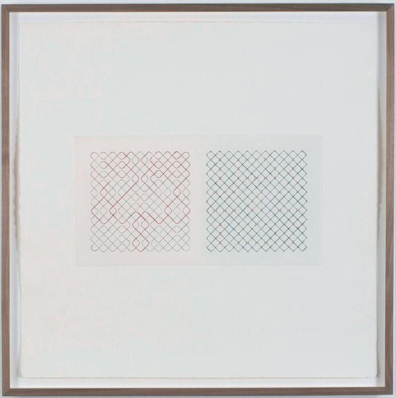 Artwork: Bernard Frize, Suite a Onze, 2009