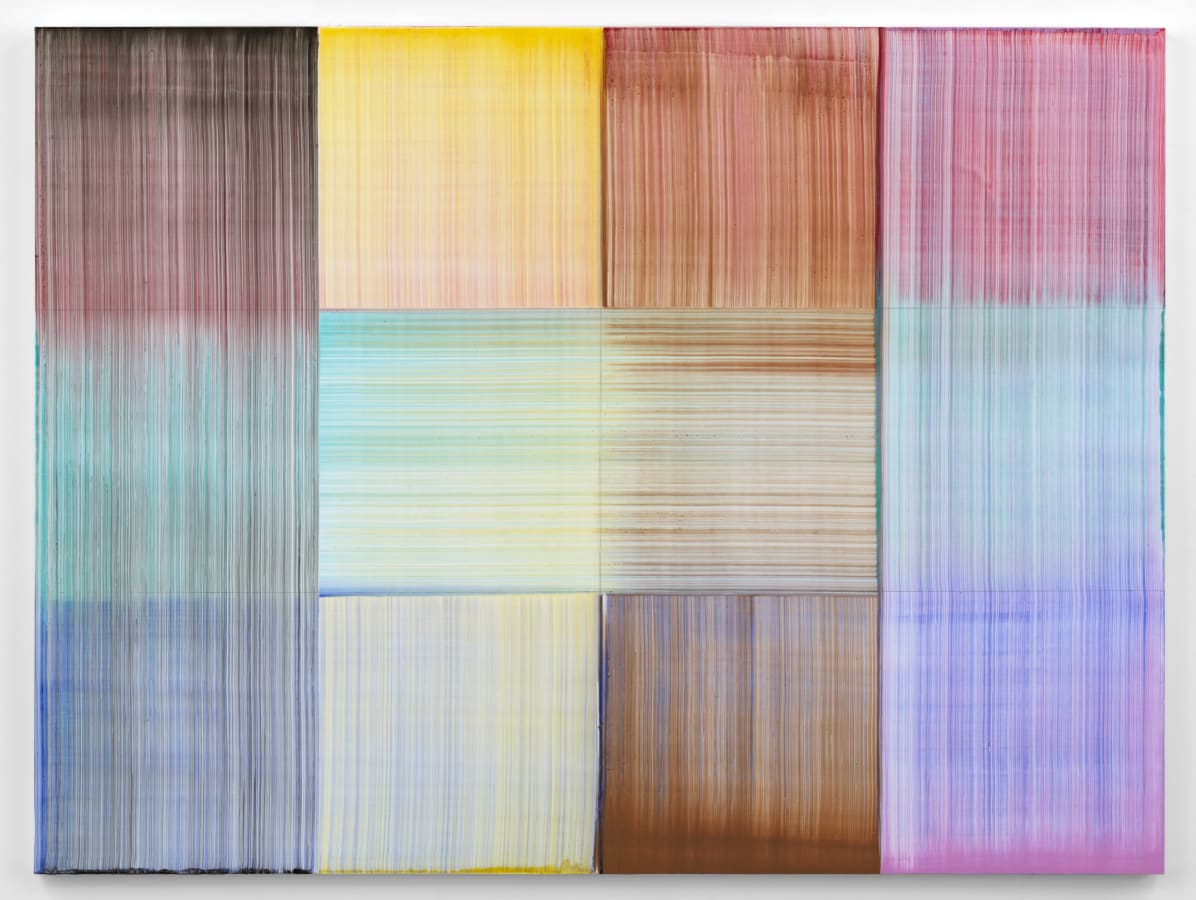 Artwork: Bernard Frize, Gazi, 2017