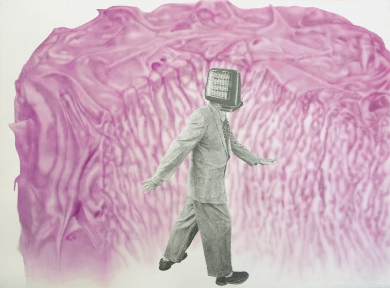 Artwork: Jim Shaw, Appliance Big Foot Parting the Red Sea, 2013