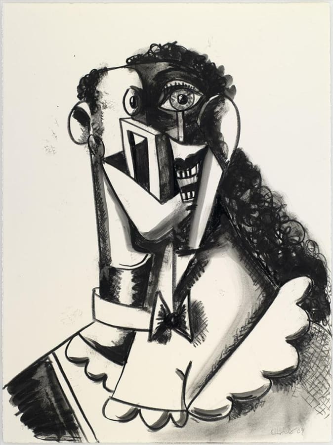 Artwork: George Condo, Abstract Couple, 2009
