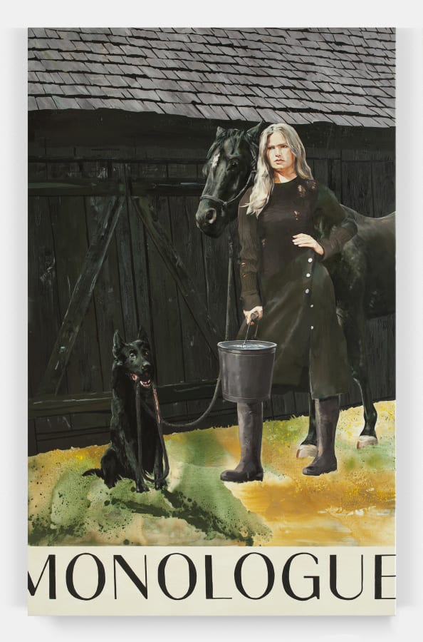 Artwork: Paulina Olowska, Monologue, 2019