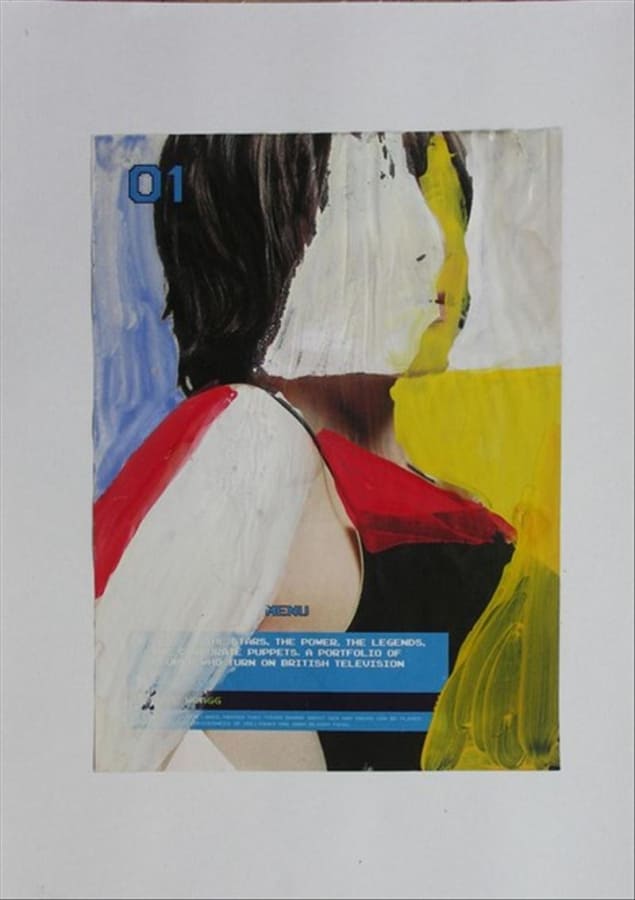 Paulina Olowska From The Series Construction First Collages