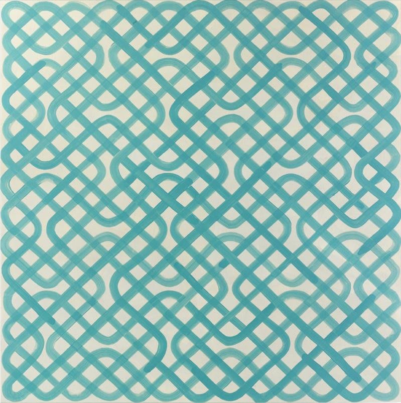 Artwork: Bernard Frize, N Vert, 2005