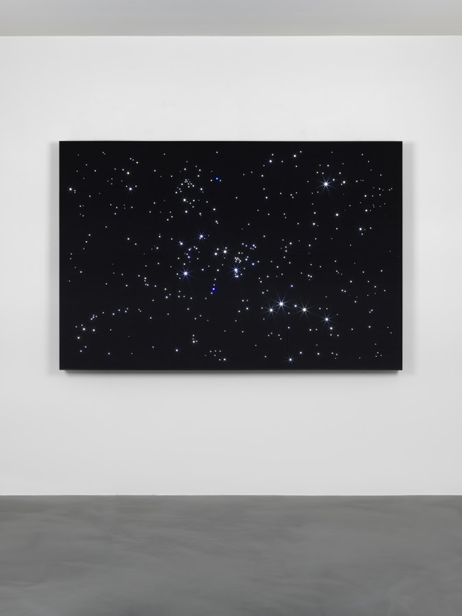 Artwork: Angela Bulloch, Night Sky: Venus in Taurus.6, 2010