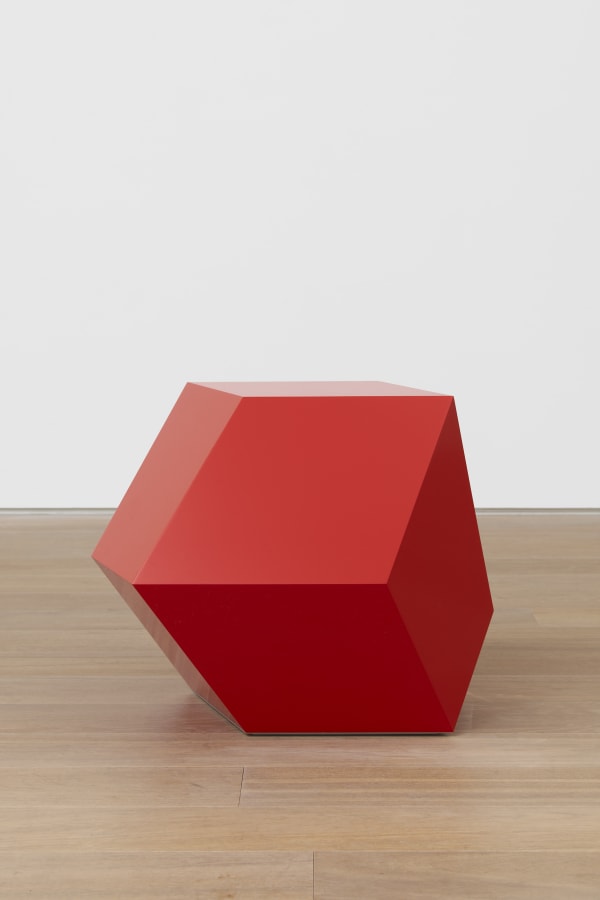 Artwork: Angela Bulloch, Rhombus: Fire Rock, 2021
