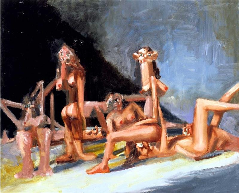 Artwork: George Condo, Figure Composition, 2004