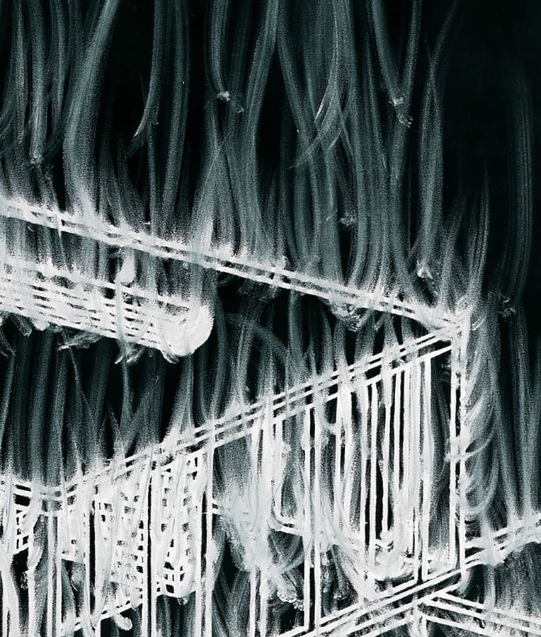 Artwork: Gary Simmons, Top House Fire, 2007
