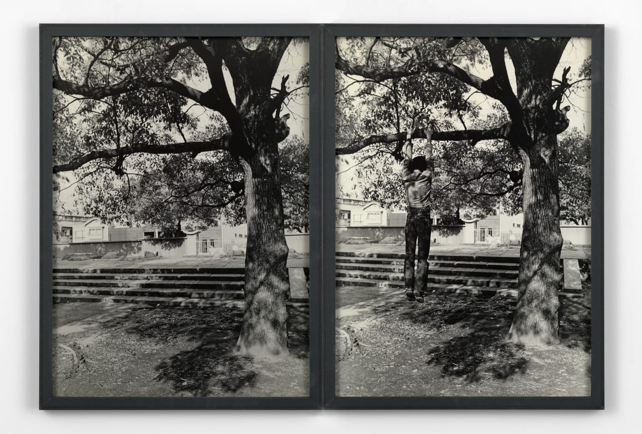 Artwork: Keiji Uematsu, Tree/Man I, 1973
