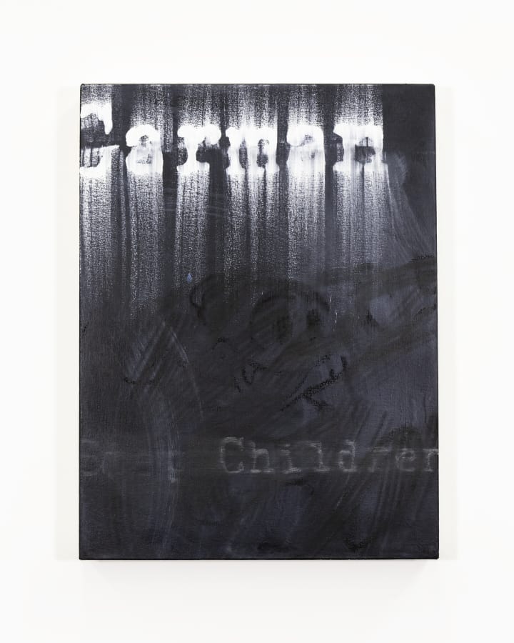 Artwork: Gary Simmons, Carman Step, 2018