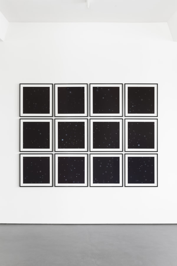 Artwork: Angela Bulloch, Night Sky Prints: Gliese.12, 2008