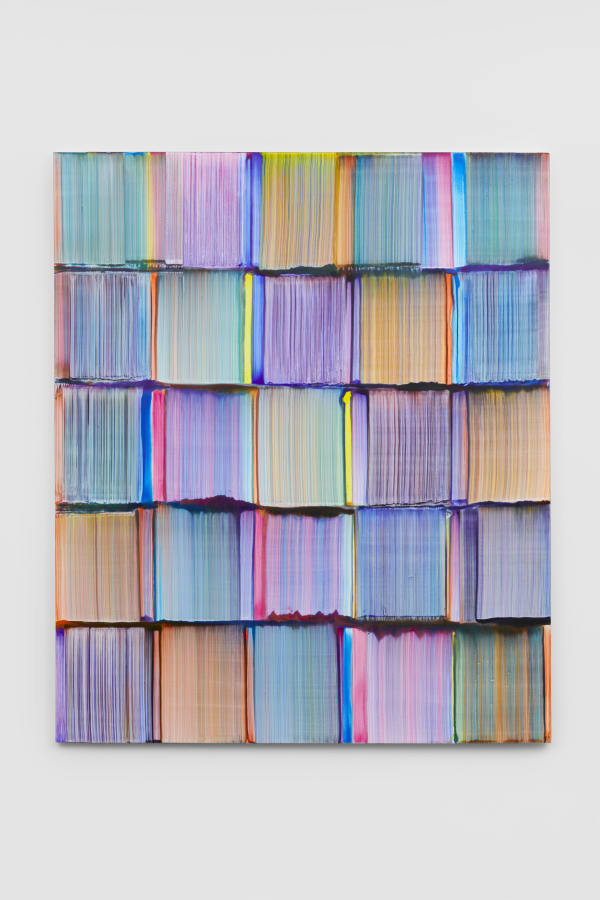 Artwork: Bernard Frize, Auche, 2019