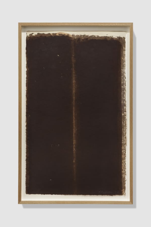 Artwork: Yun Hyong-Keun, Burnt Umber & Ultramarine, 1992