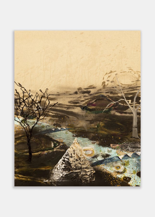 Artwork: William Mackinnon, The silent scream/ringbarked, 2021