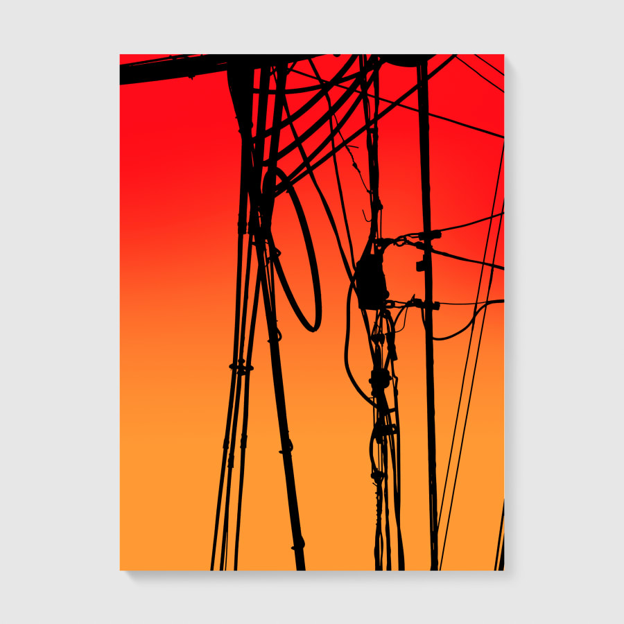 Artwork: João Penalva, Looking up in Osaka Minamisemba 1 cho-me, 2005-2006 (Printed 2012)
