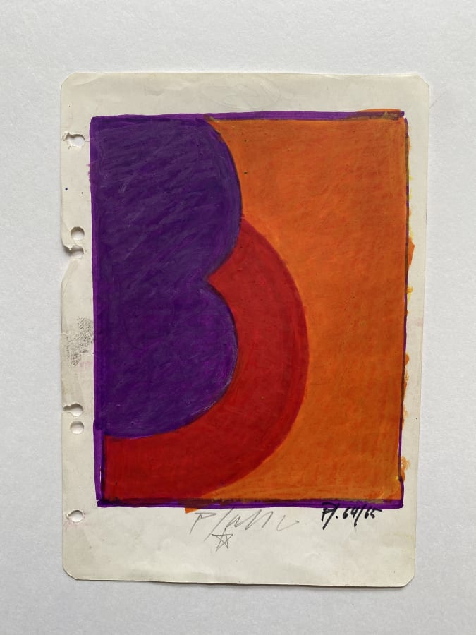Artwork: Georg Karl Pfahler, Untitled, 1964-1965