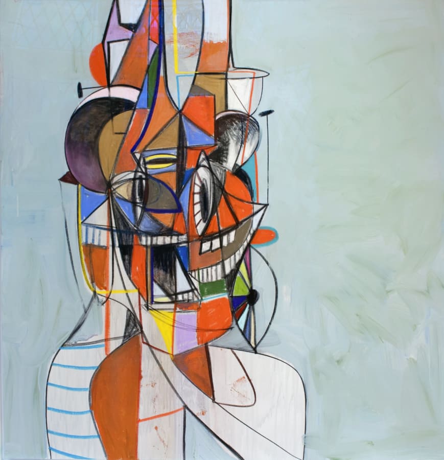Artwork: George Condo, Street Tiger, 2013