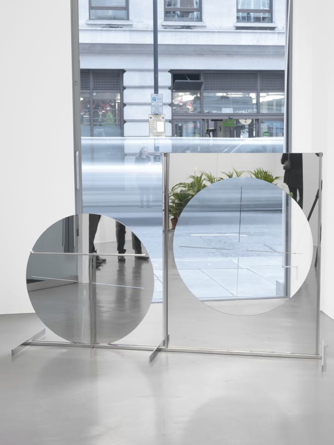 Artwork: Luciano Fabro, Tondo e rettangolo (Circle and Rectangle), 1964-2004