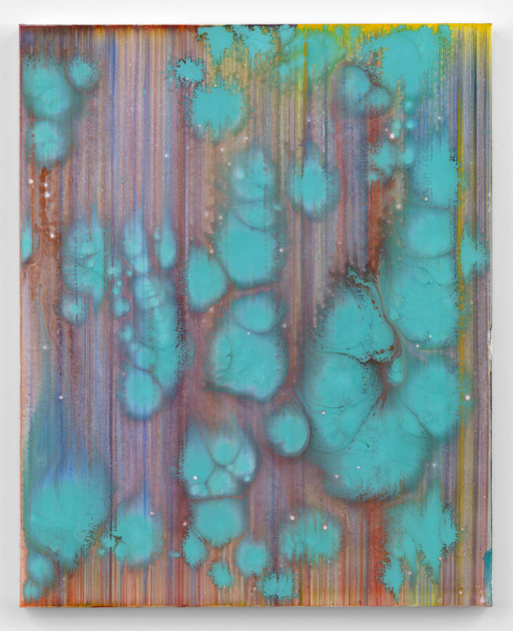 Artwork: Bernard Frize, Koki, 2018