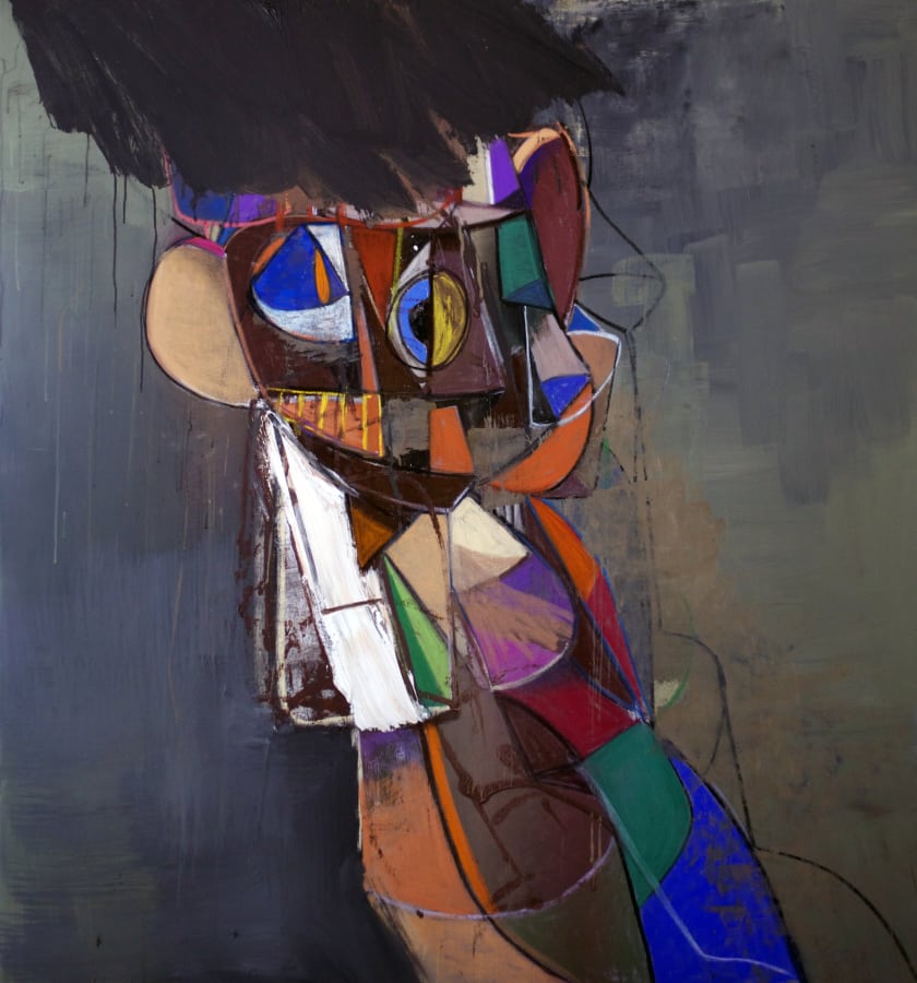 Artwork: George Condo, Wild Man of Borneo, 2013