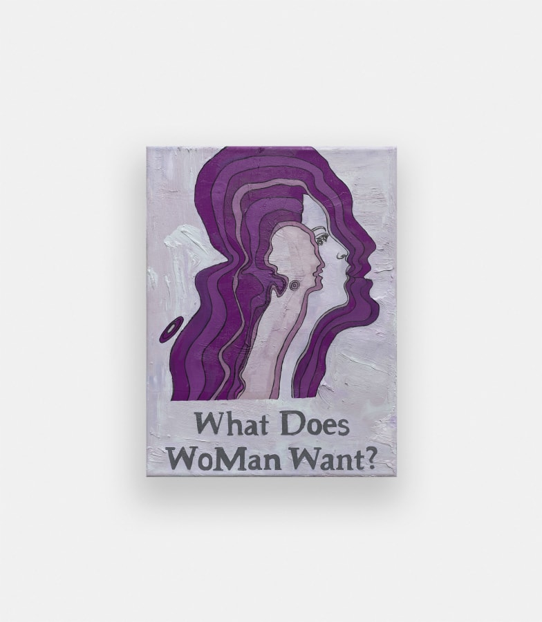 Artwork: Paulina Olowska, What does WoMan Want?, 2021
