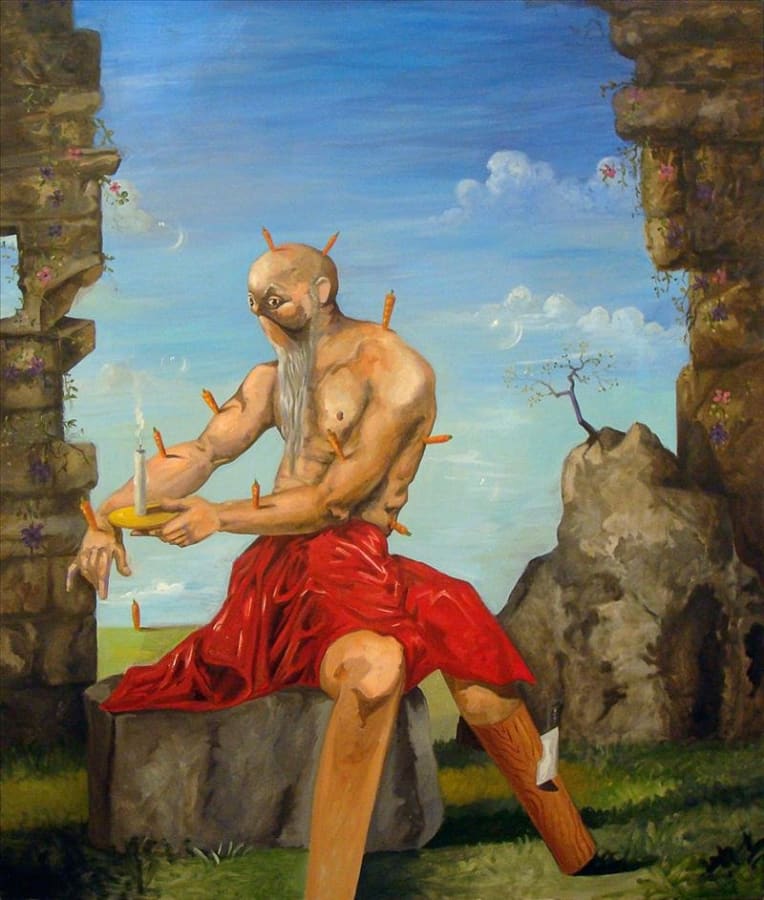 Artwork: George Condo, St Jerome, 2007