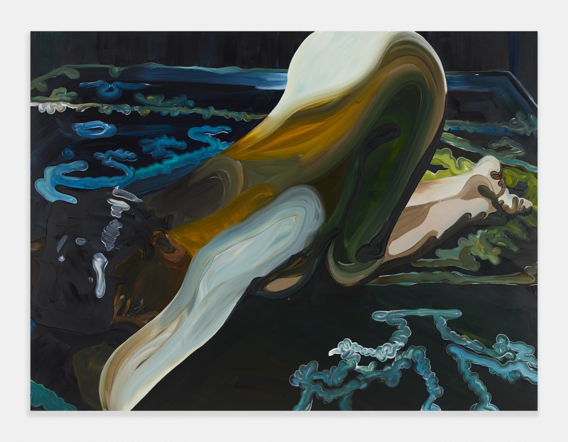 Artwork: Clare Woods, Someone else someone good, 2020