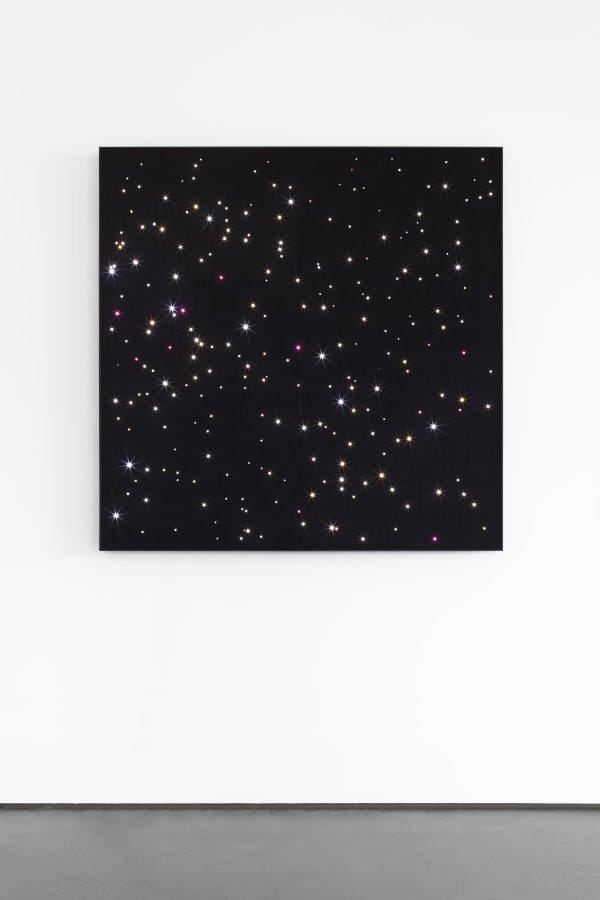 Artwork: Angela Bulloch, Night Sky: Draco.4, 2019