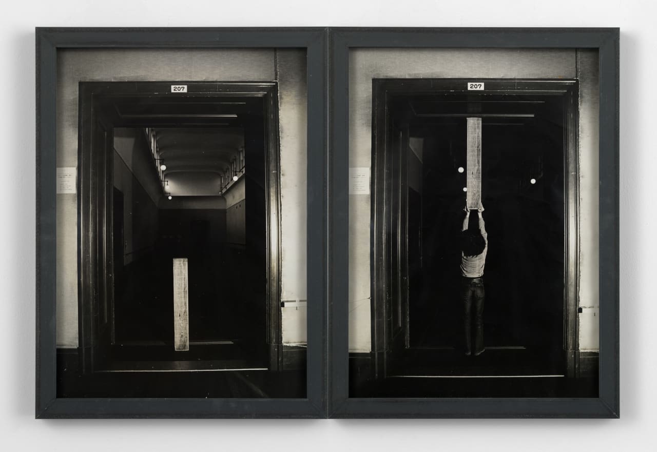 Artwork: Keiji Uematsu, Vertical Position, 1973