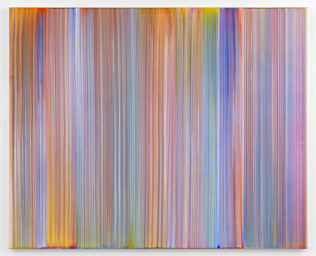 Artwork: Bernard Frize, Fares, 2018