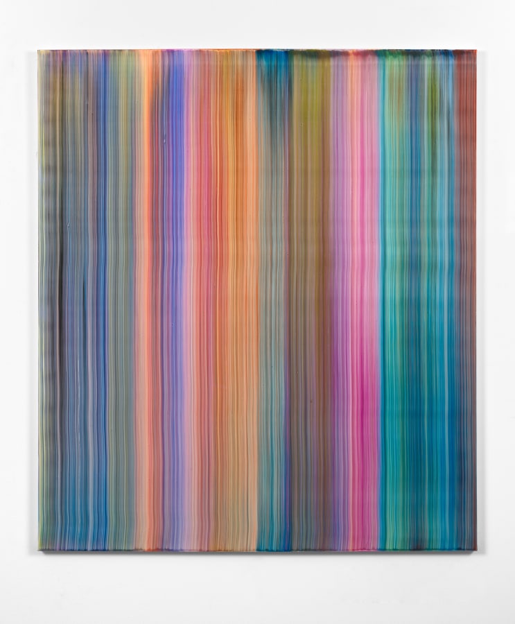 Artwork: Bernard Frize, Sile, 2015