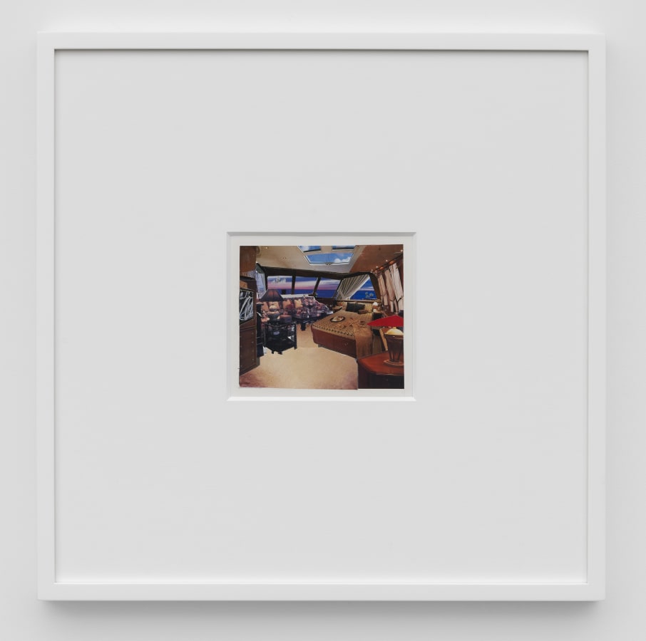 Artwork: Dexter Dalwood, Jackie’s cabin on the Christina O, 1999