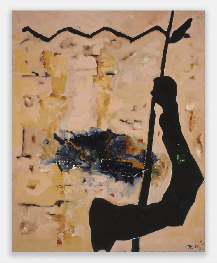 Artwork: Werner Büttner, Shepherd without Herd (Hirt ohne Herde), 1997