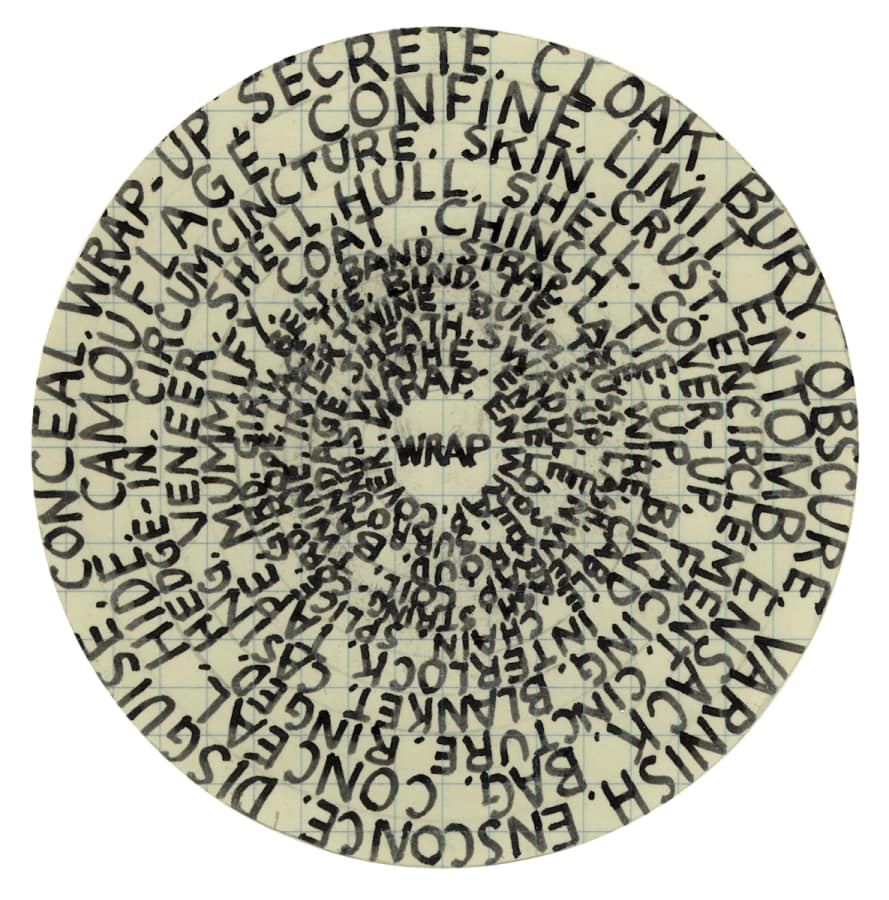Artwork: Mel Bochner, Portrait of Eva Hesse, 1966