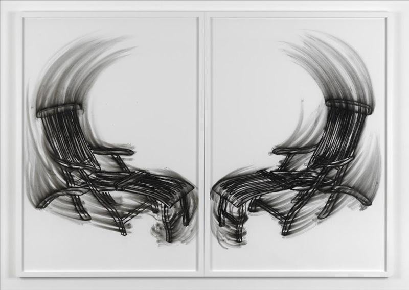 Artwork: Gary Simmons, Twins, 2011