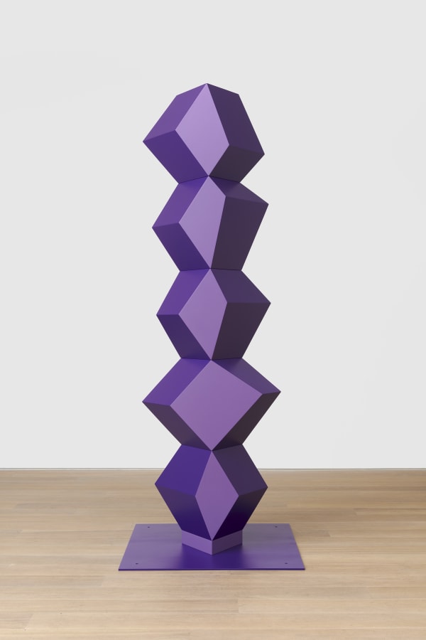 Artwork: Angela Bulloch, Heavy Metal Stack of Five: People Eater, 2021