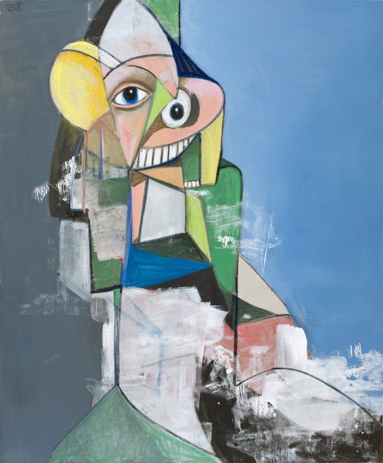 Artwork: George Condo, Heading Out, 2013