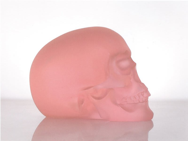 Artwork: Sherrie Levine, Pink Skull, 2011